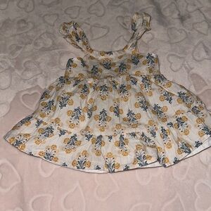 Baby Yellow flower dress